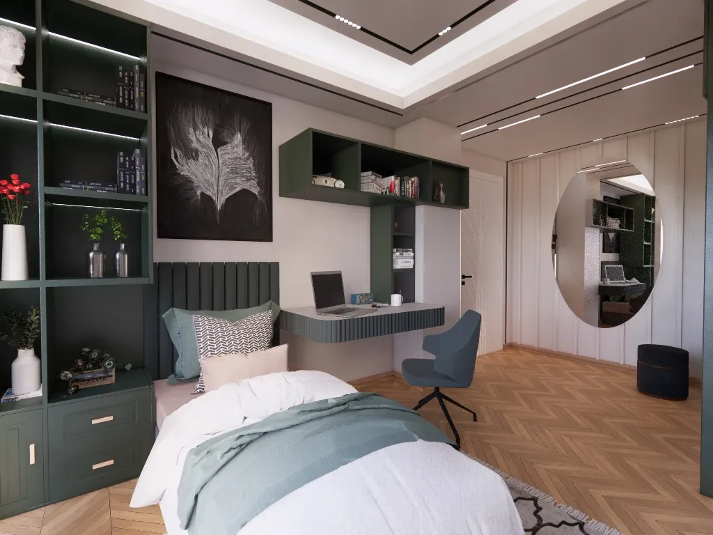 Mimari Genç Odası Tasarımı